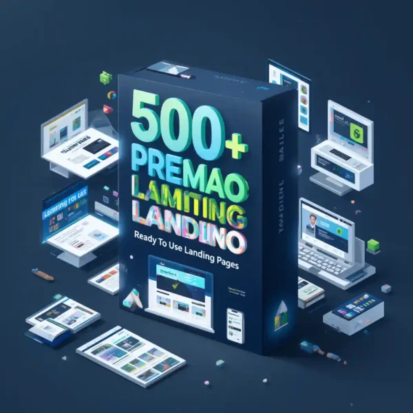 Presenting 500+ Ready To Use Premade Landing Pages